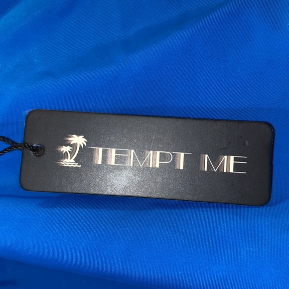 Tempt Me Ladies One Piece Sexy Mesh Hollow Out Bathing Suit Size Medium - Picture 6 of 12